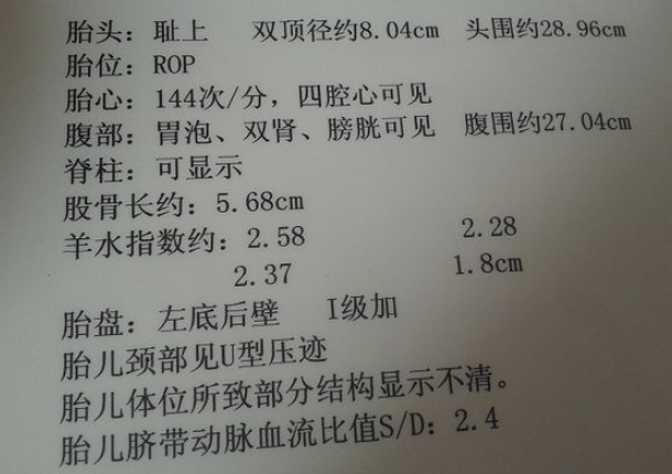 1-40孕周羊水指数对照表mm，数值异常会影响胎儿发育