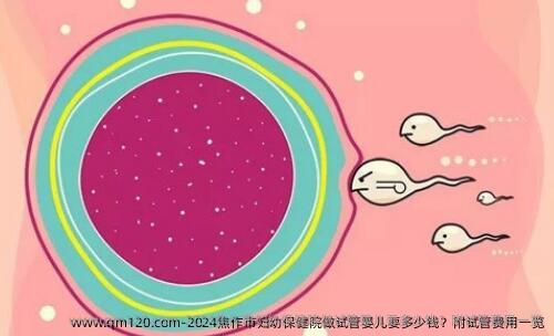 2024焦作市妇幼保健院做试管婴儿要多少钱？附试管费用一览