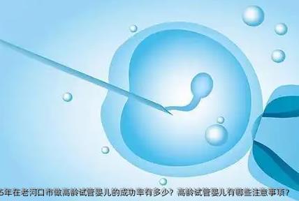 2025年在老河口市做高龄试管婴儿的成功率有多少？高龄试管婴儿有哪些注意事项？