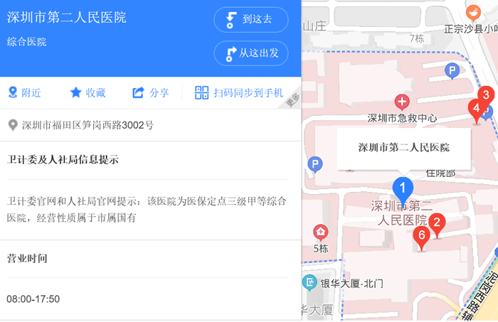 深圳二医院地址